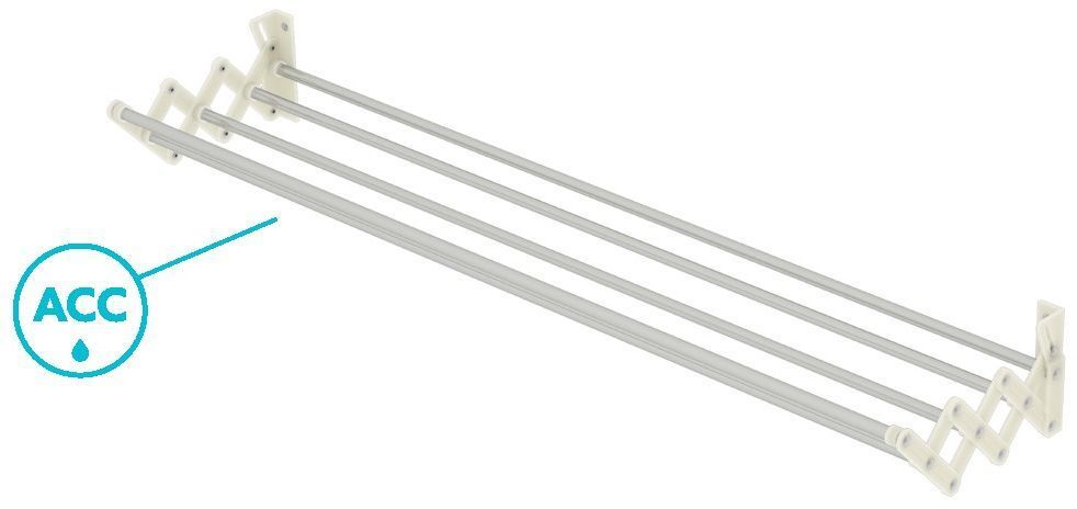 Сушилка для белья настенная Colombo Soffietto Steel 100 (SF100) фото 2