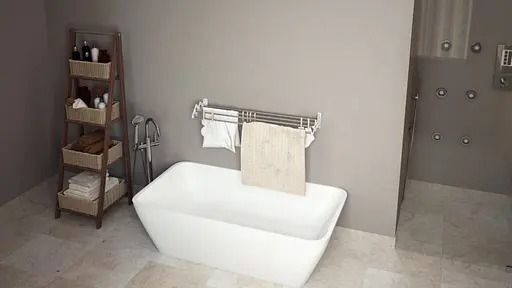 Сушилка для белья настенная Colombo Soffietto Steel 80 (SF080) фото 4