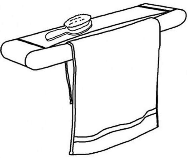 Сушарка для білизни настінна Gimi Telepack 100 (155131)фото3