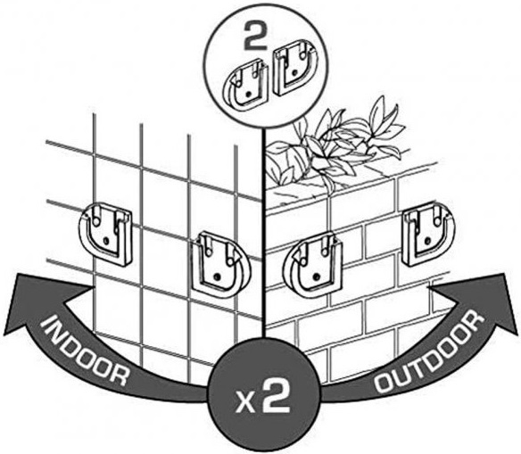Сушарка для білизни настінна Gimi Telepack 100 (155131)фото2