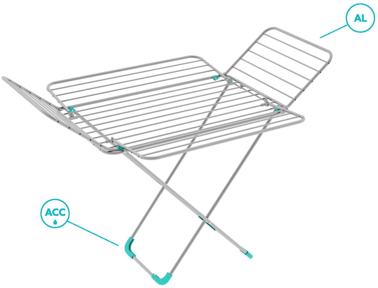 Сушилка для белья напольная Colombo Flower (ST798) фото 2