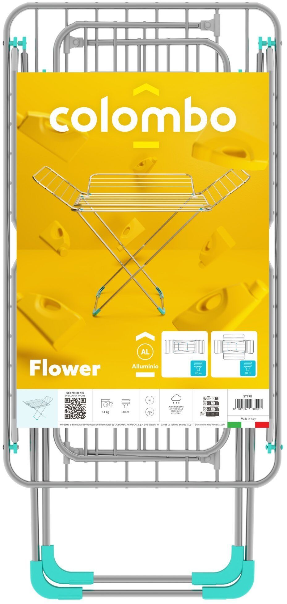 Сушилка для белья напольная Colombo Flower (ST798) фото 5