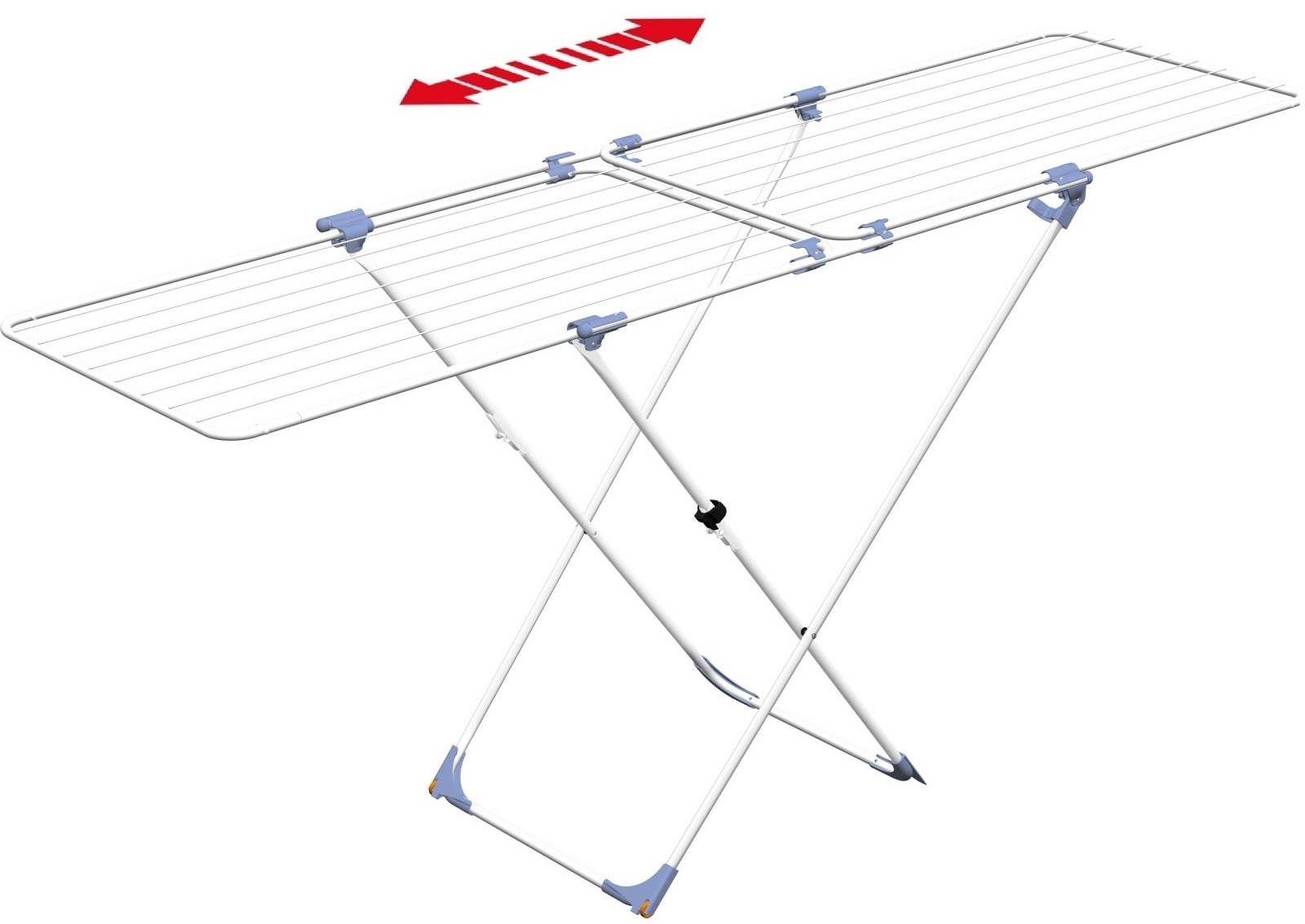 Сушарка для білизни підлогова Gimi Duo (155195)фото2