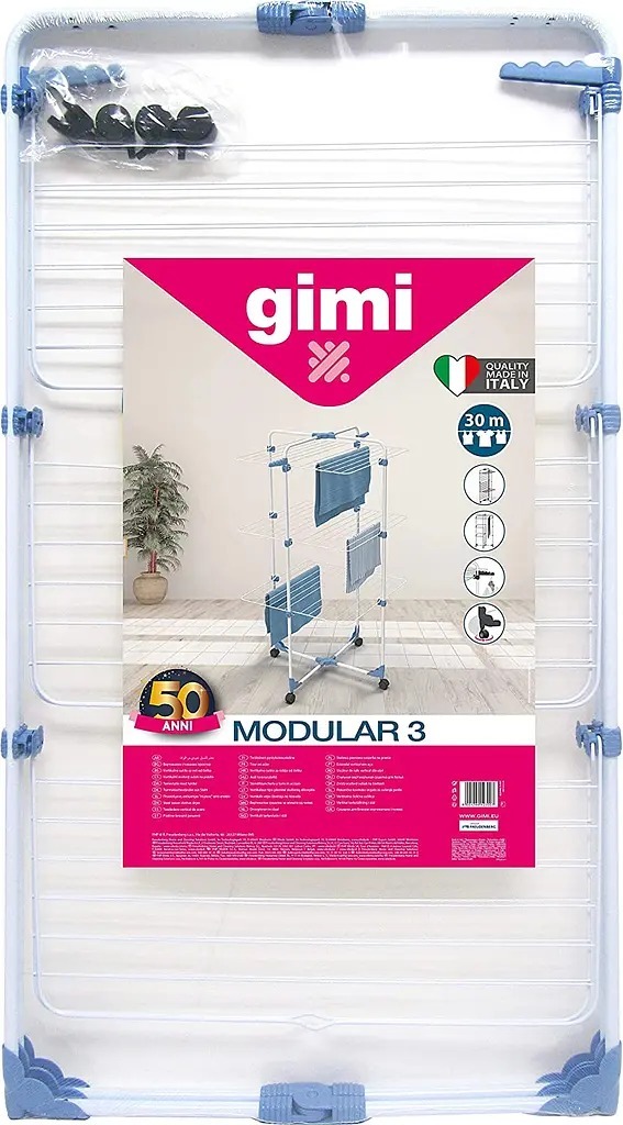 Сушилка для белья напольная Gimi Modular 3 Lux (154894) фото 2