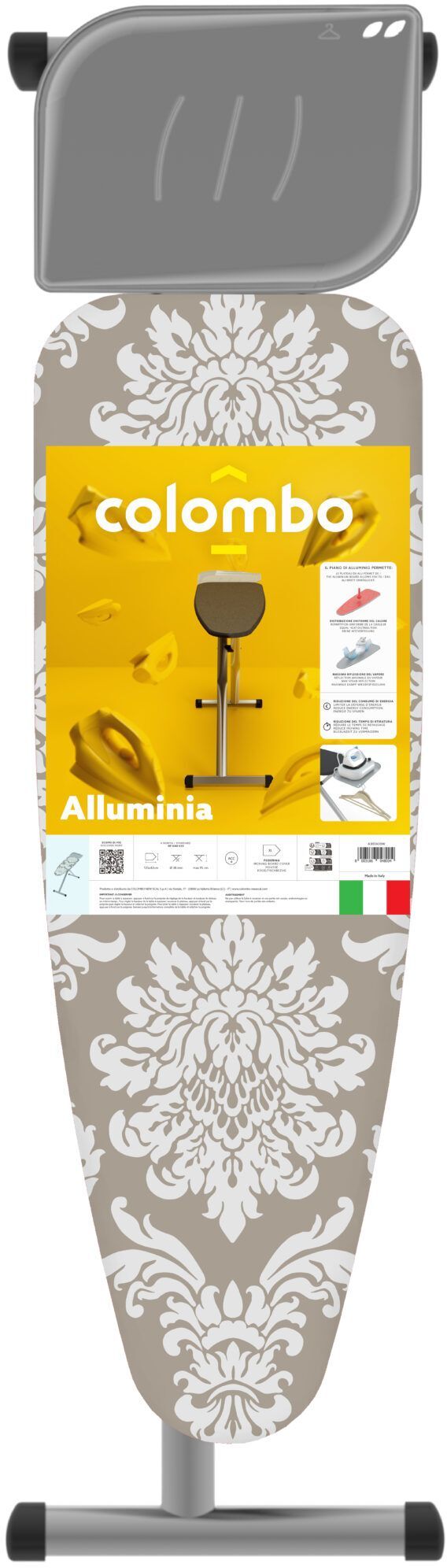 Прасувальна дошка Colombo Alluminia (A300A10W)фото2