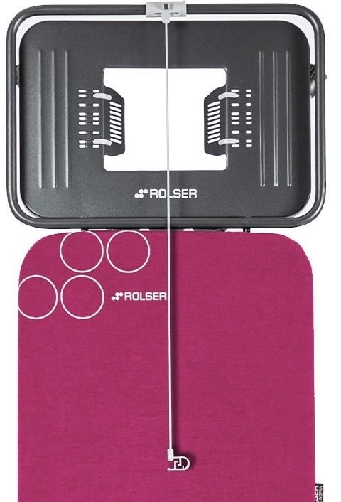 Прасувальна дошка Rolser K-TRES Black Tube Fucsia (K03016-2091)фото2
