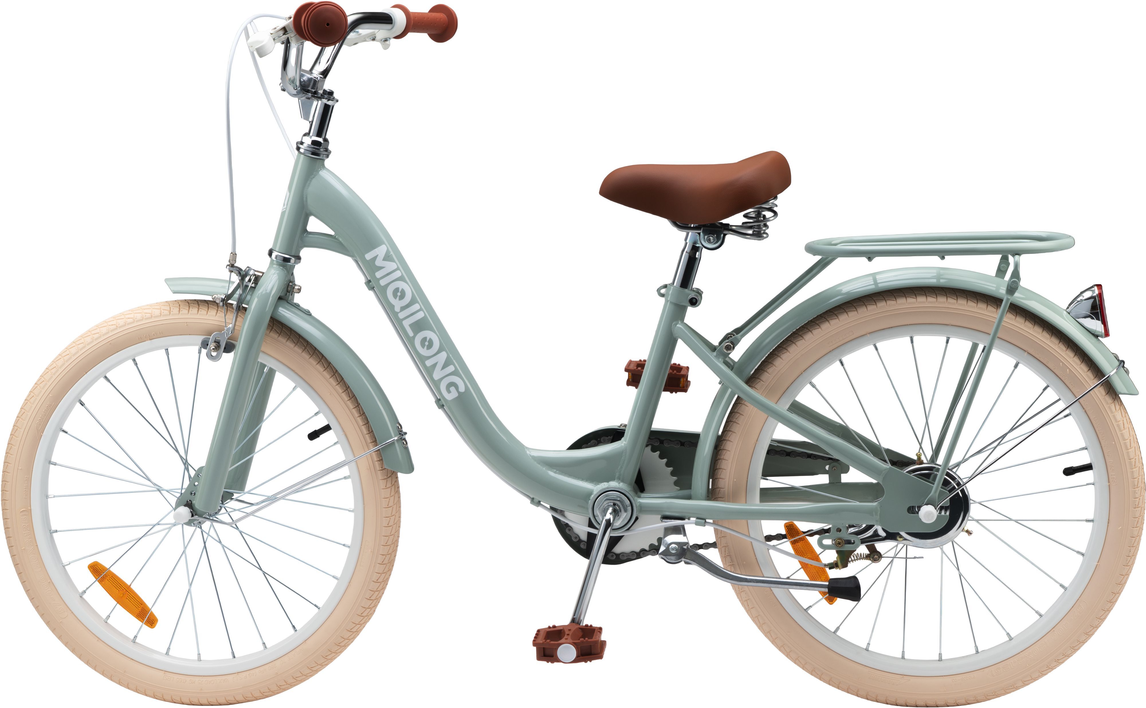 Дитячий велосипед Miqilong LS 20" оливковий (RBB-LS20-OLIVE)фото4