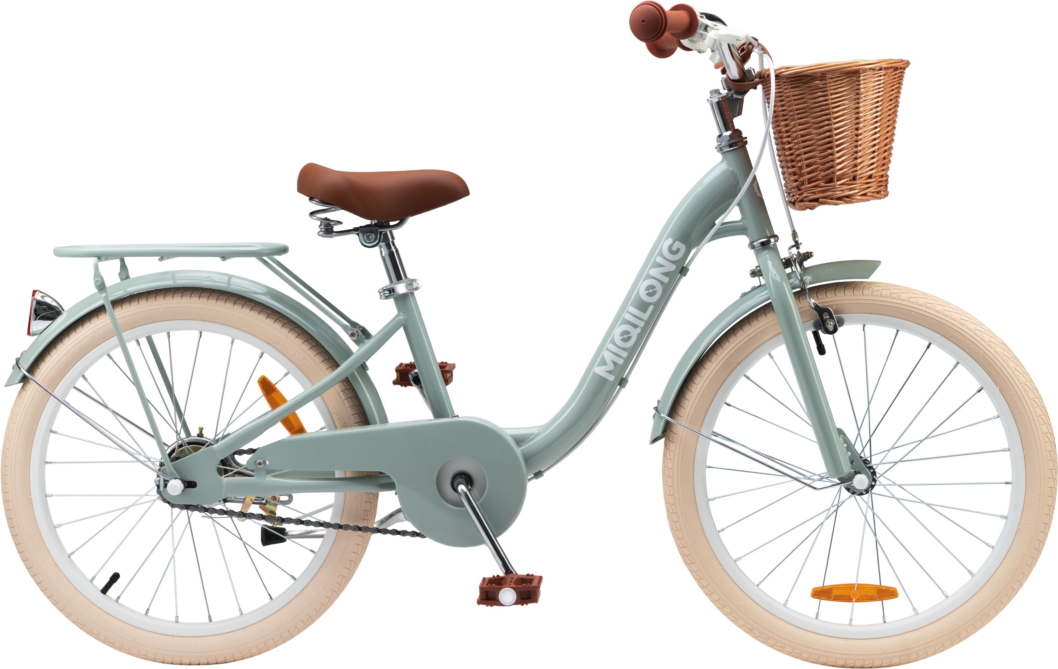 Дитячий велосипед Miqilong LS 20" оливковий (RBB-LS20-OLIVE)фото2