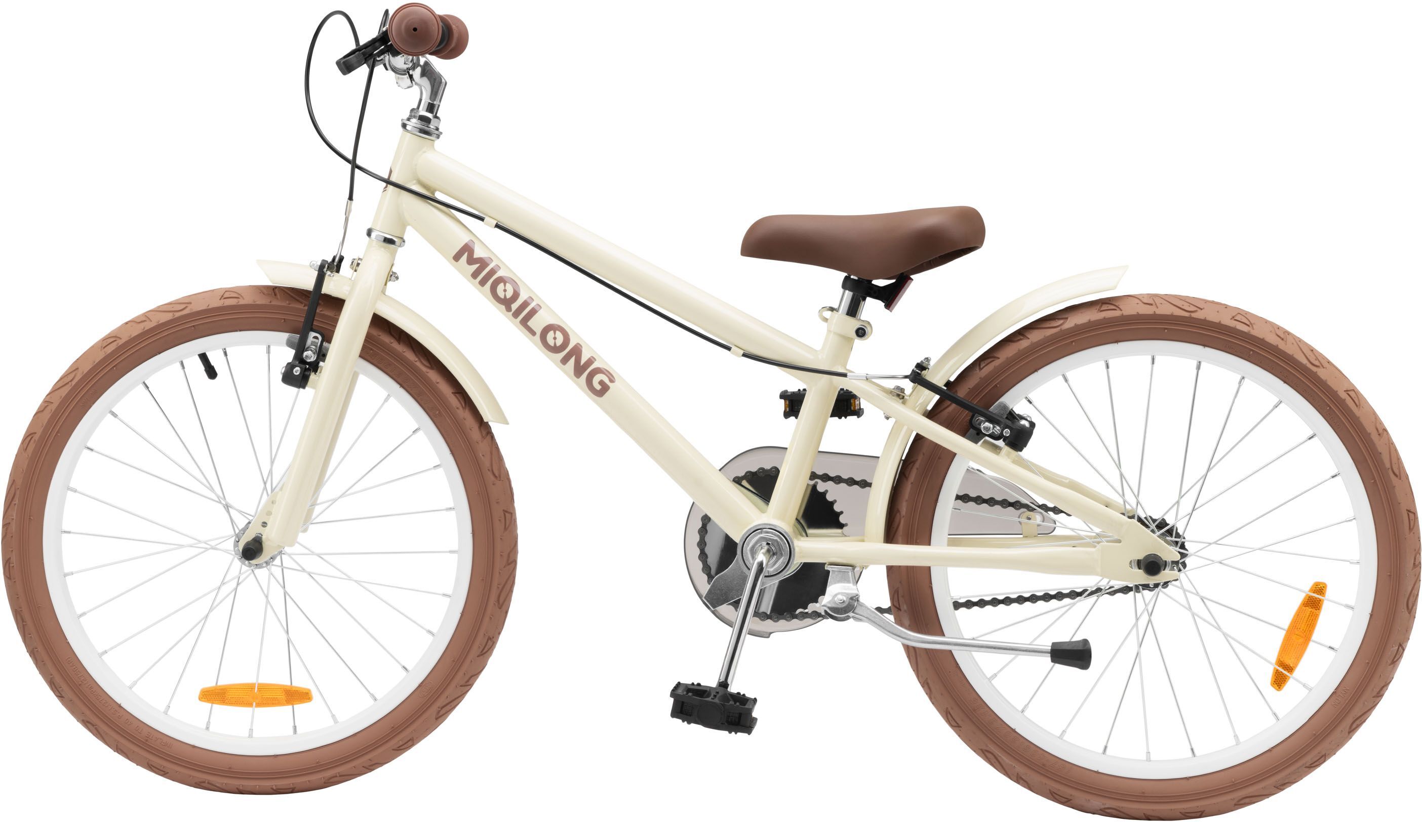Дитячий велосипед Miqilong RM 20" бежевий (RBB-RM20-BEIGE)фото4
