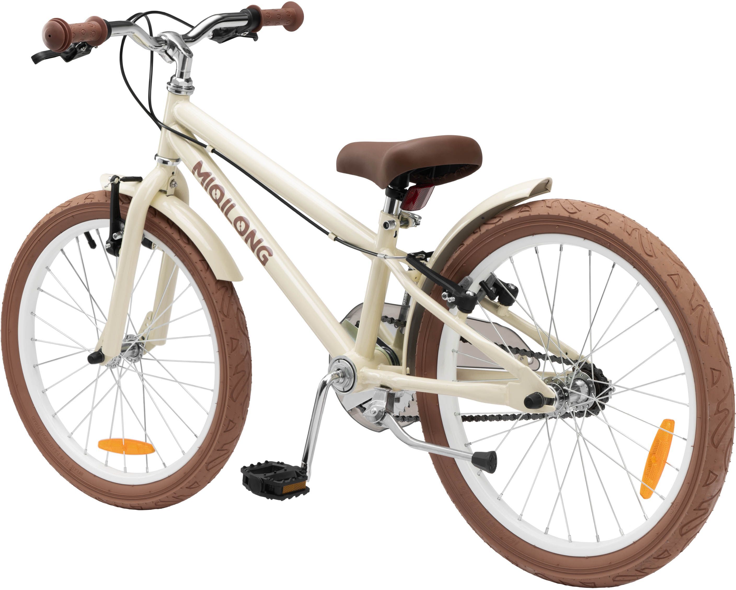 Дитячий велосипед Miqilong RM 20" бежевий (RBB-RM20-BEIGE)фото6