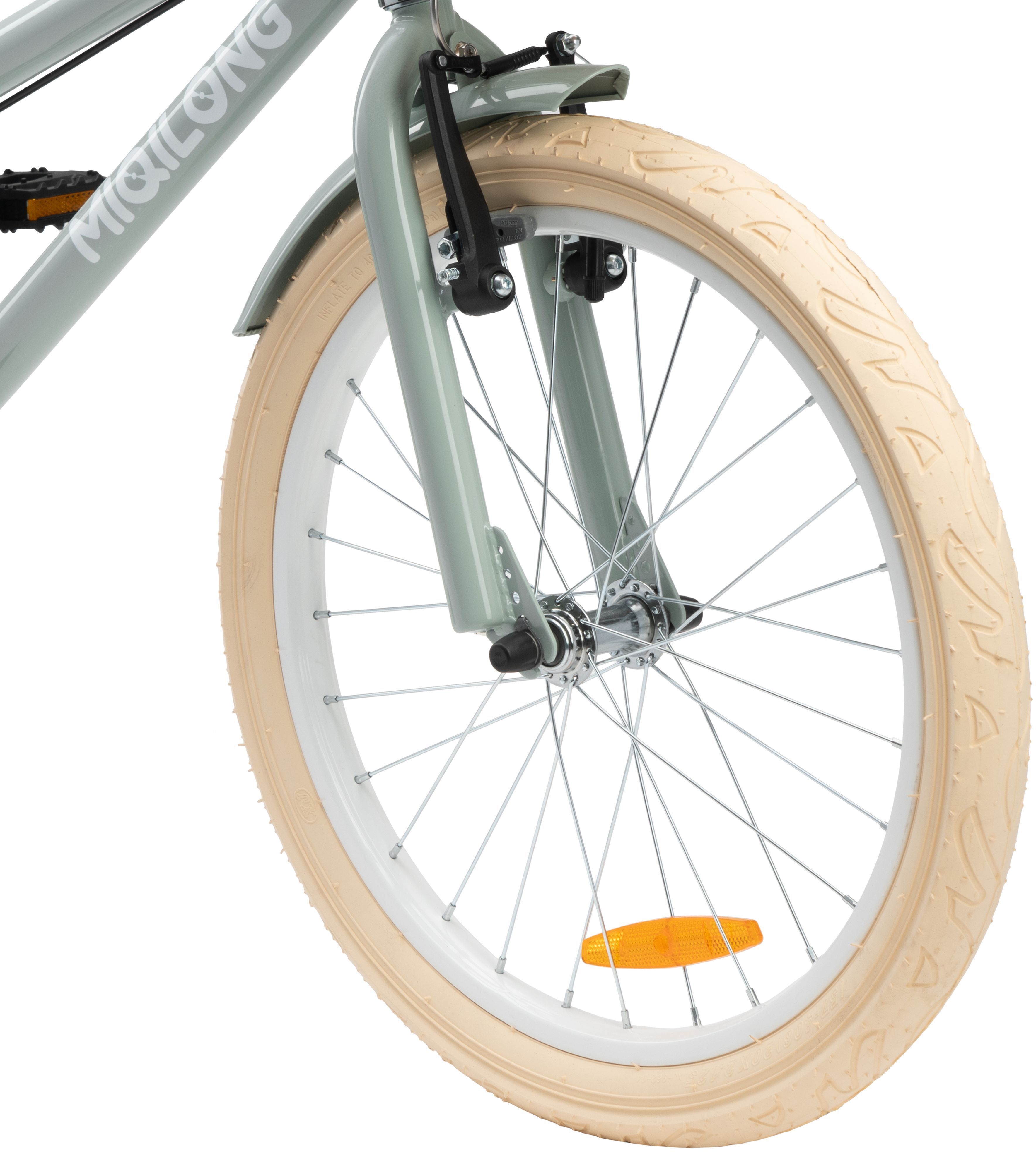 Дитячий велосипед Miqilong RM 20" оливковий (RBB-RM20-OLIVE)фото9