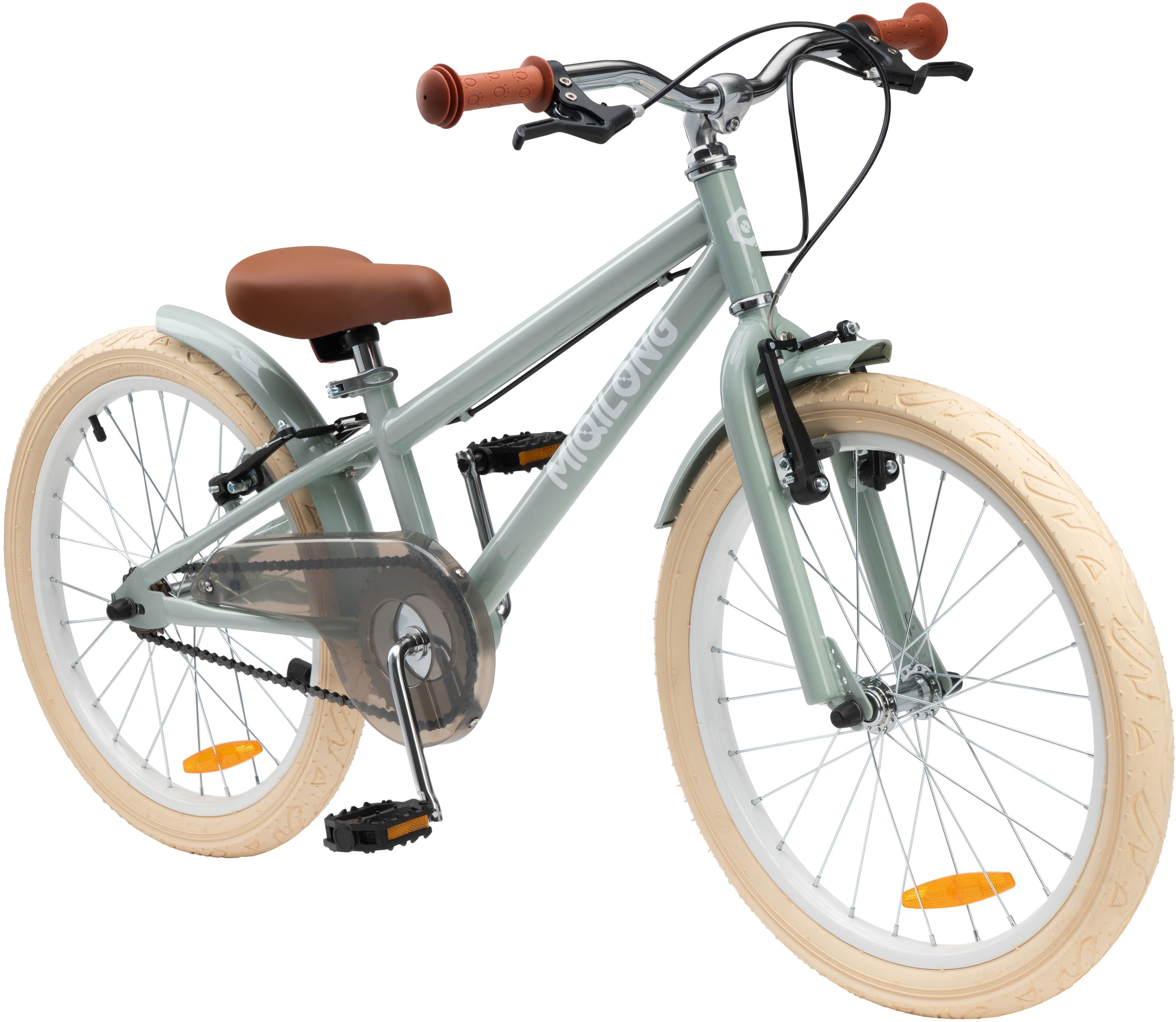 Дитячий велосипед Miqilong RM 20" оливковий (RBB-RM20-OLIVE)фото6