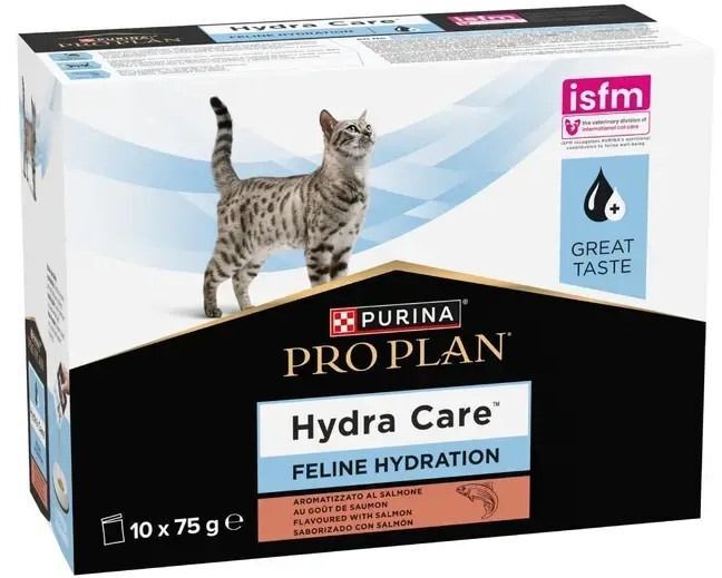 Влажный корм для кошек Purina Pro Plan способствует увеличению потребления жидкости с лососем 10х75г фото 7
