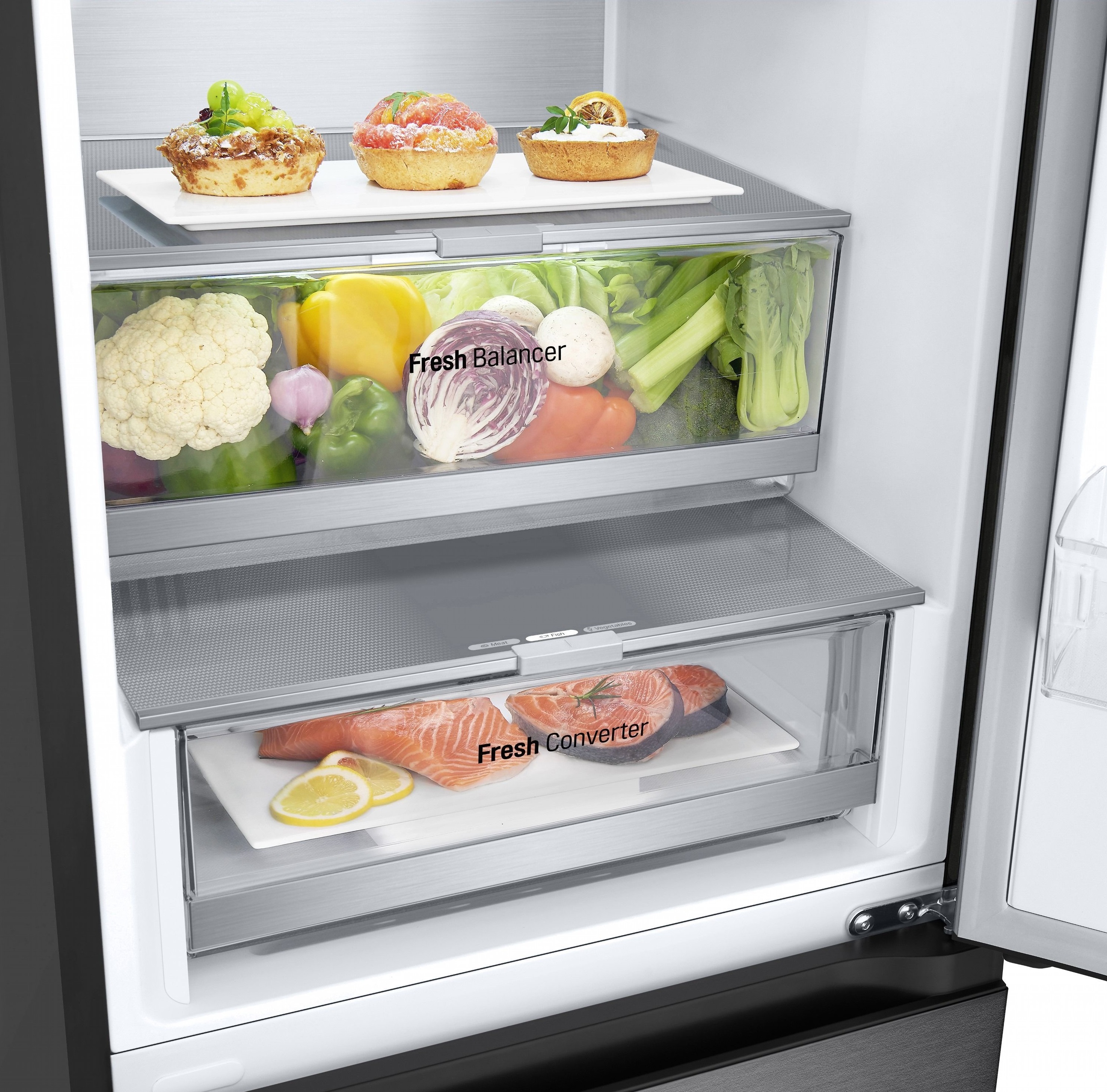 Холодильник LG GC-B509FTZWфото