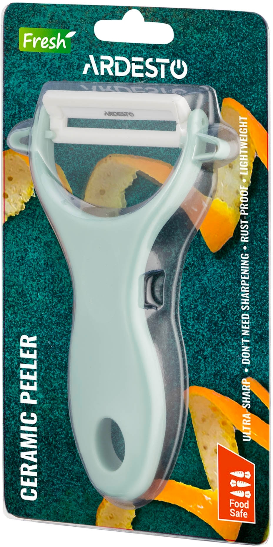 Овощечистка керамическая ARDESTO Fresh, зеленый (AR2101GE) фото 3