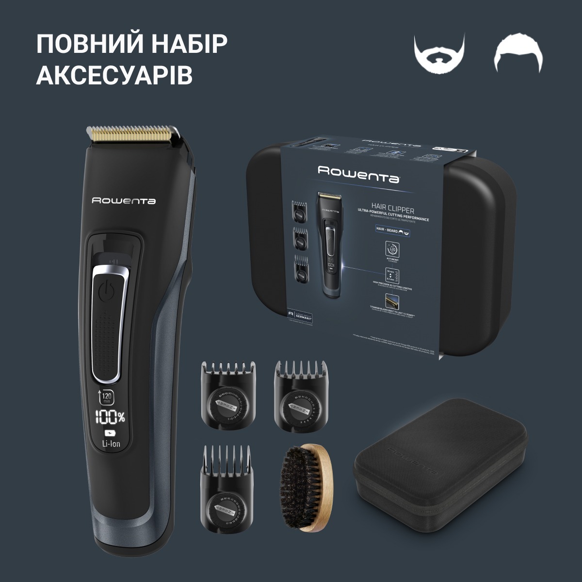 Машинка для стрижки Rowenta Advancer TN5244E0фото6