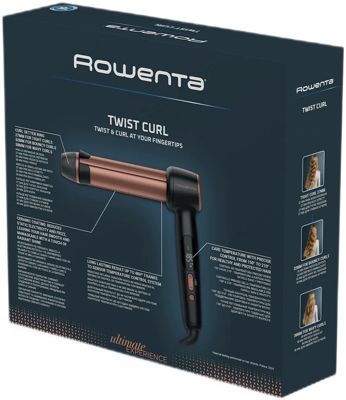 Стайлер Rowenta Twist Curl CF4620E0фото4