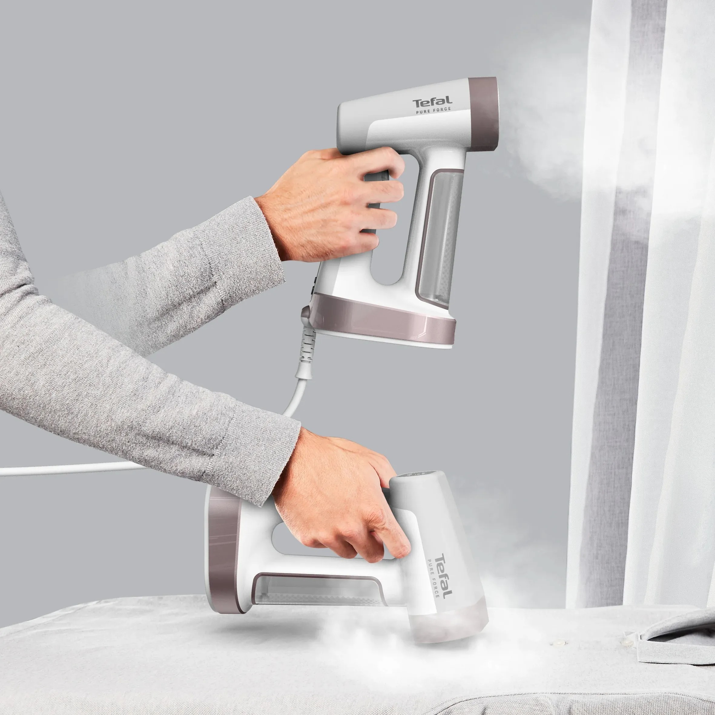 Відпарювач Tefal Pure Force 2в1 DT8720E0фото