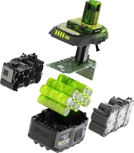 Аккумулятор Ryobi ONE+ RB1880T High Energy Lithium+ 18В 8А·ч (5133006264) фото 4