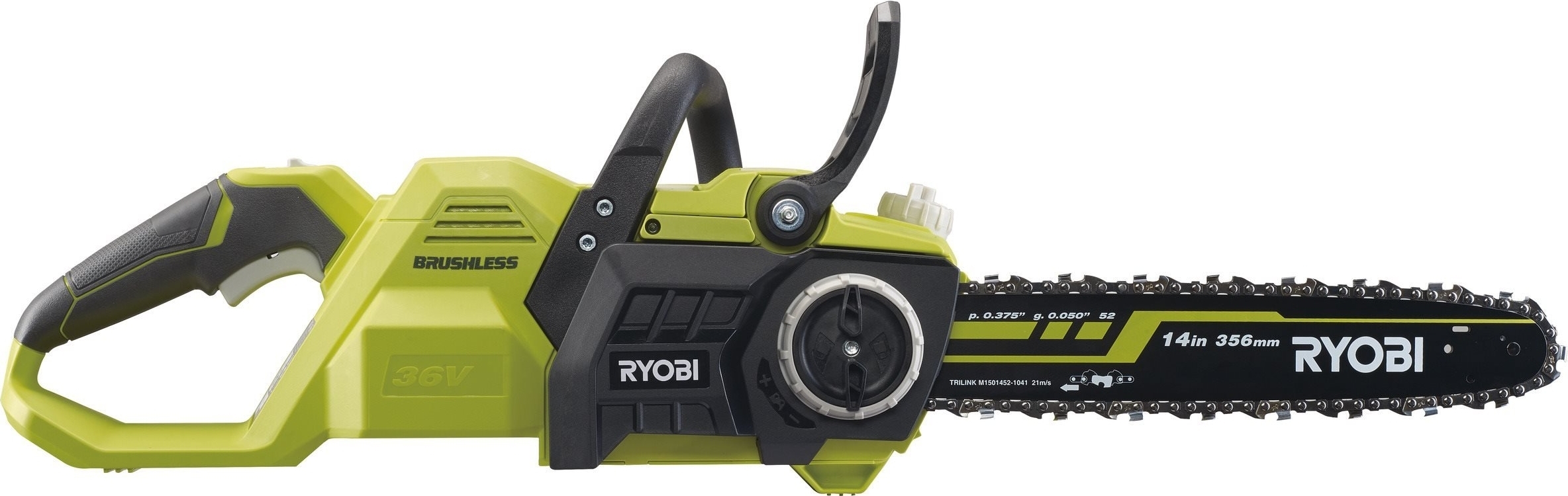 Пила ланцюгова акумуляторна Ryobi Max Power RY36CSX35A-150 36В, 1х5А·ч (5133004596)фото