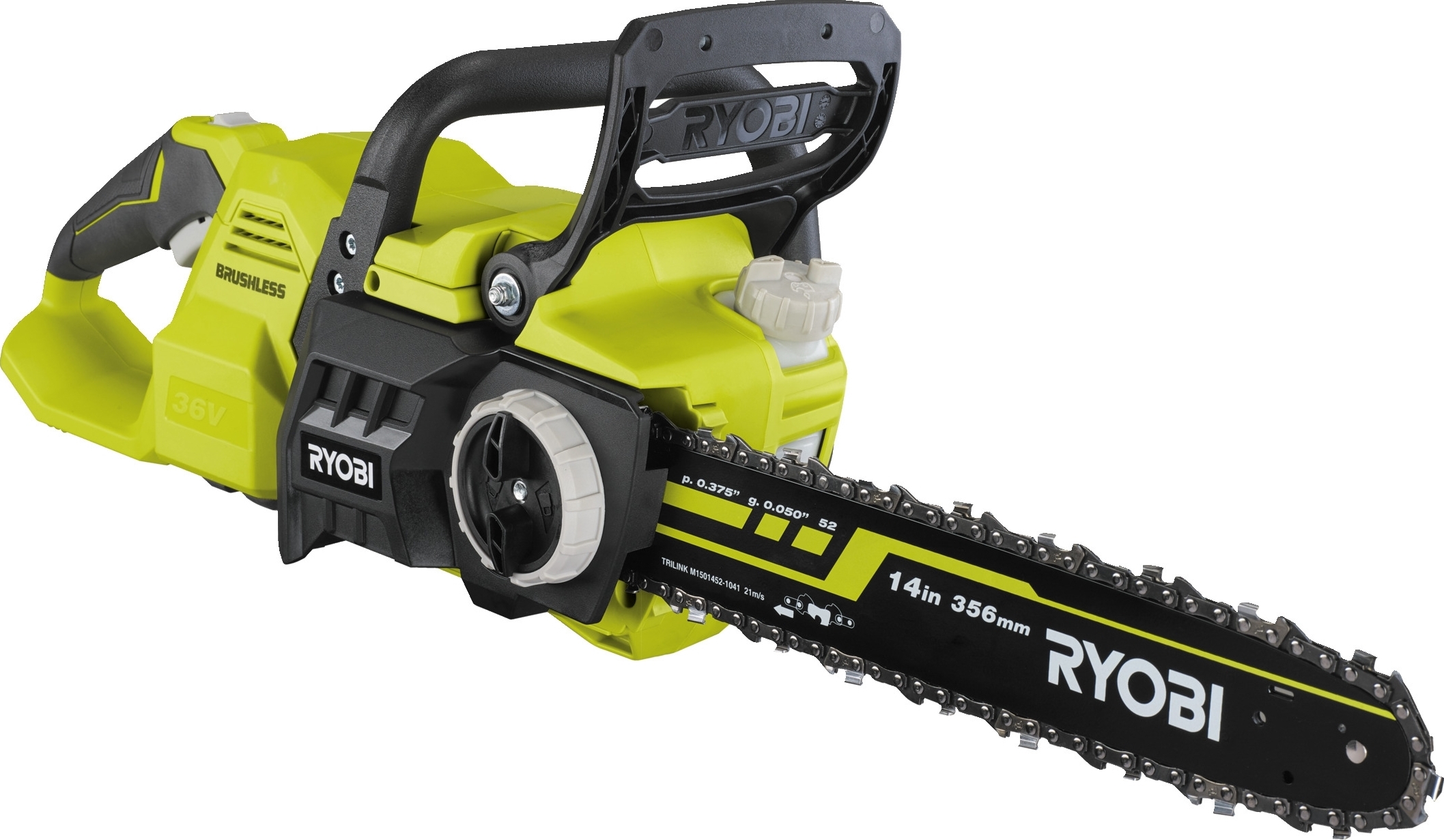 Пила ланцюгова акумуляторна Ryobi Max Power RY36CSX35A-150 36В, 1х5А·ч (5133004596)фото