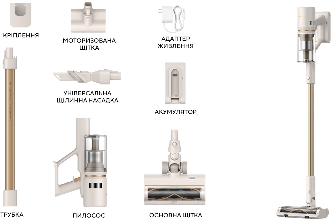 Аккумуляторный пылесос Dreame U20 VPV11A фото