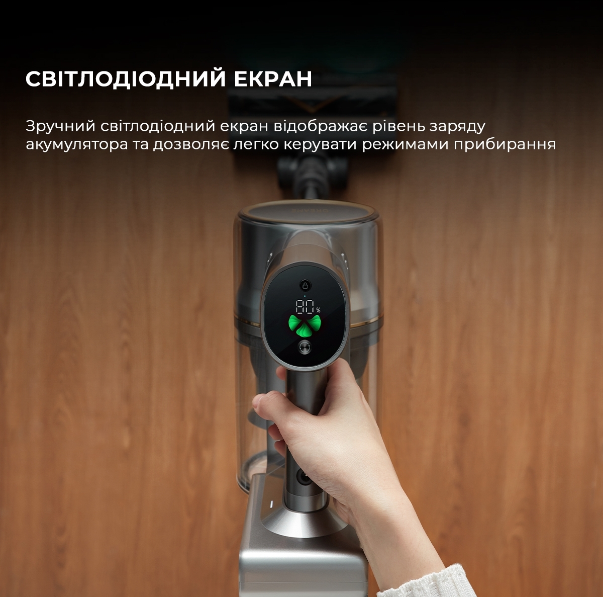 Аккумуляторный пылесос Dreame R20 Aqua VTV21A фото