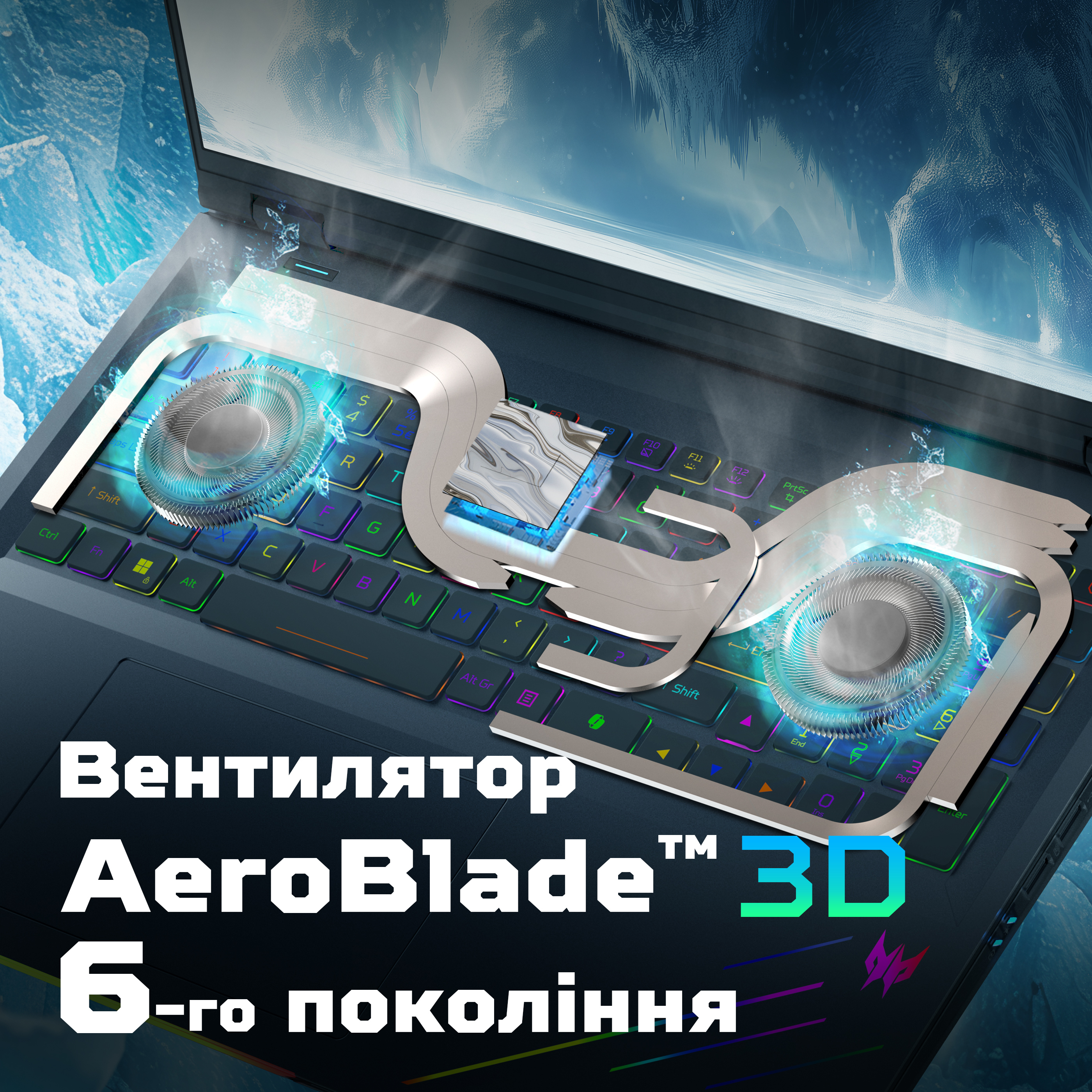 Ноутбук ACER Predator Helios 18 PH18-73 (NH.QVZEU.004)фото