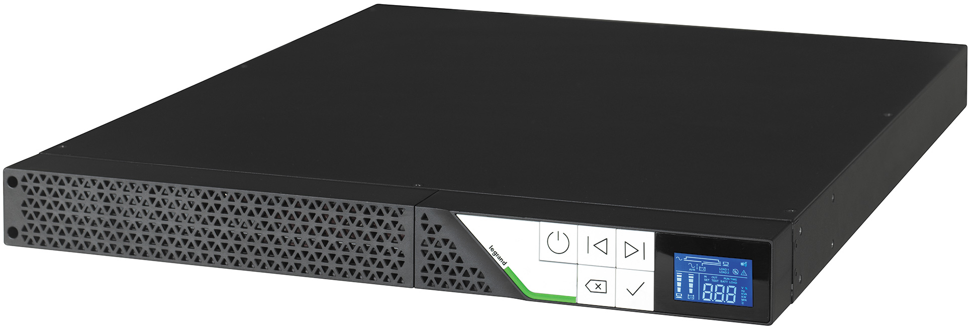 ИБП Legrand Keor SPE, 1500VA/1050W, RT1U, LCD, RS232, USB, EPO, 5xC13 (311068) фото 3