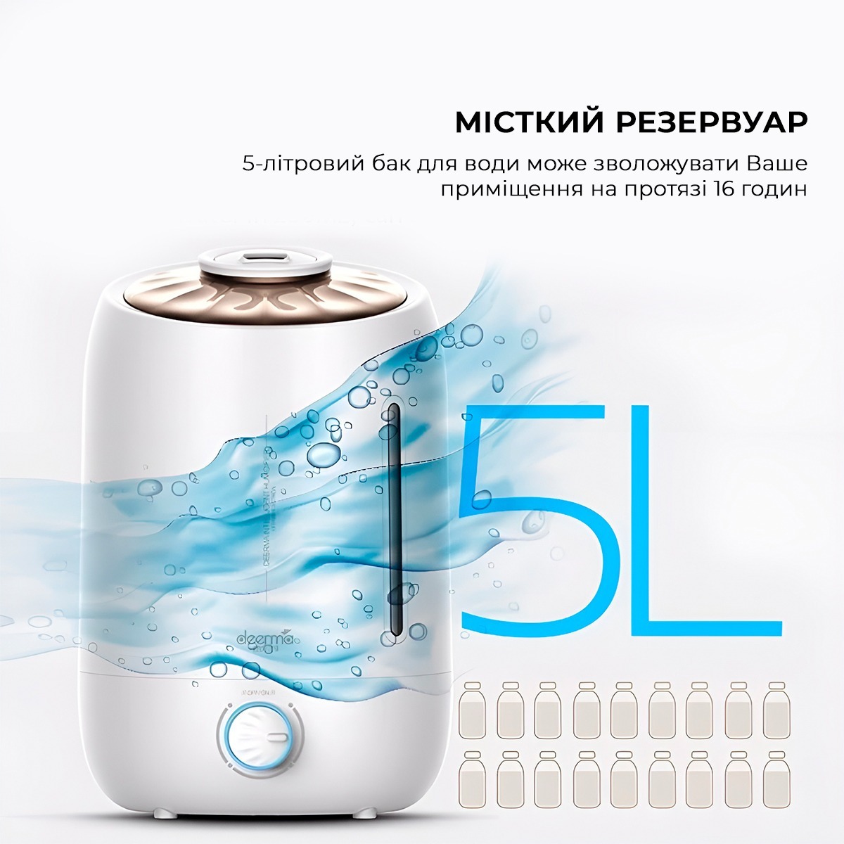 Зволожувач повітря Deerma DEM-F500фото