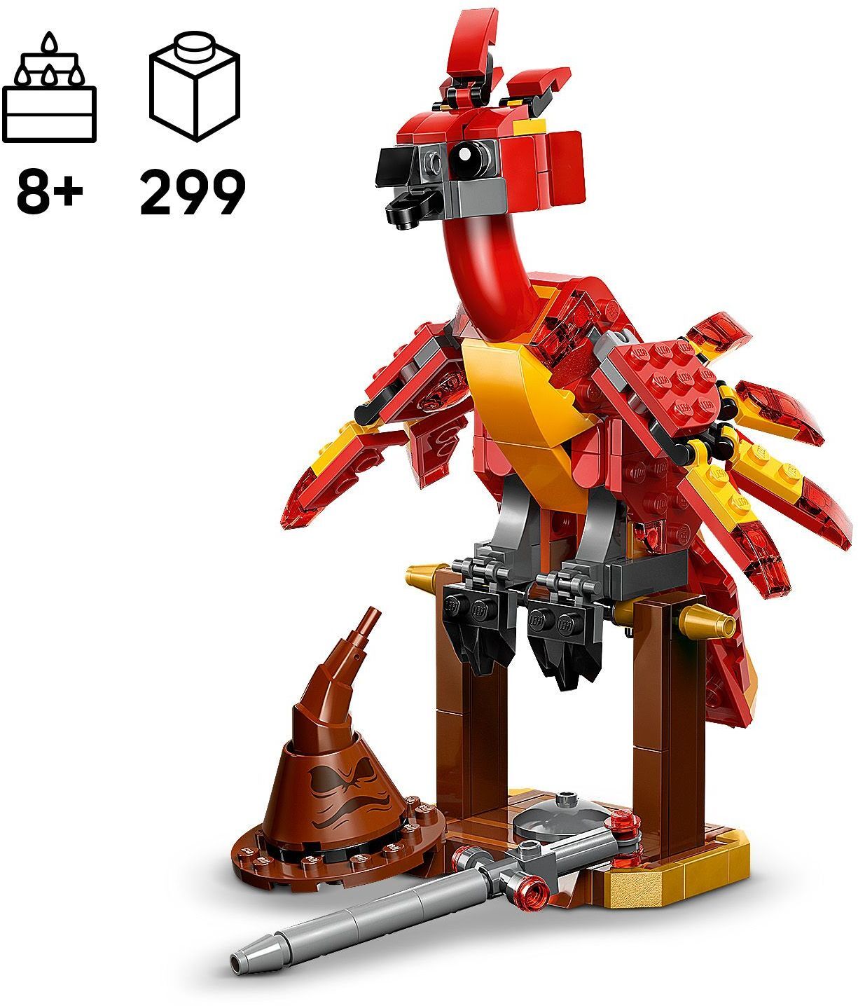 LEGO 76448 Harry Potter Фоукс: фенікс Дамблдорафото