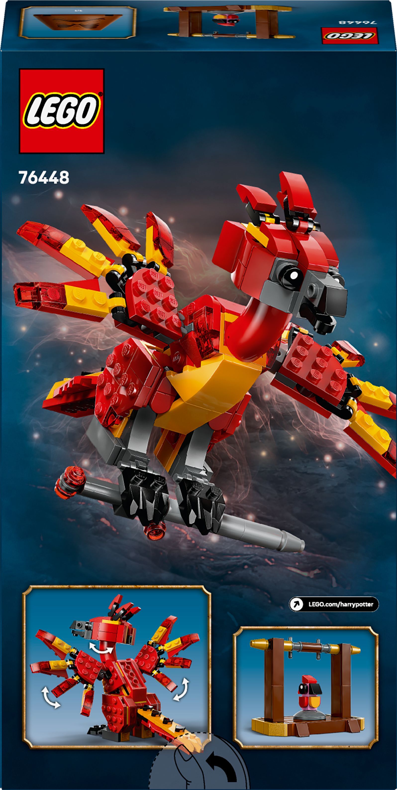 LEGO 76448 Harry Potter Фоукс: феникс Дамблдора фото 11
