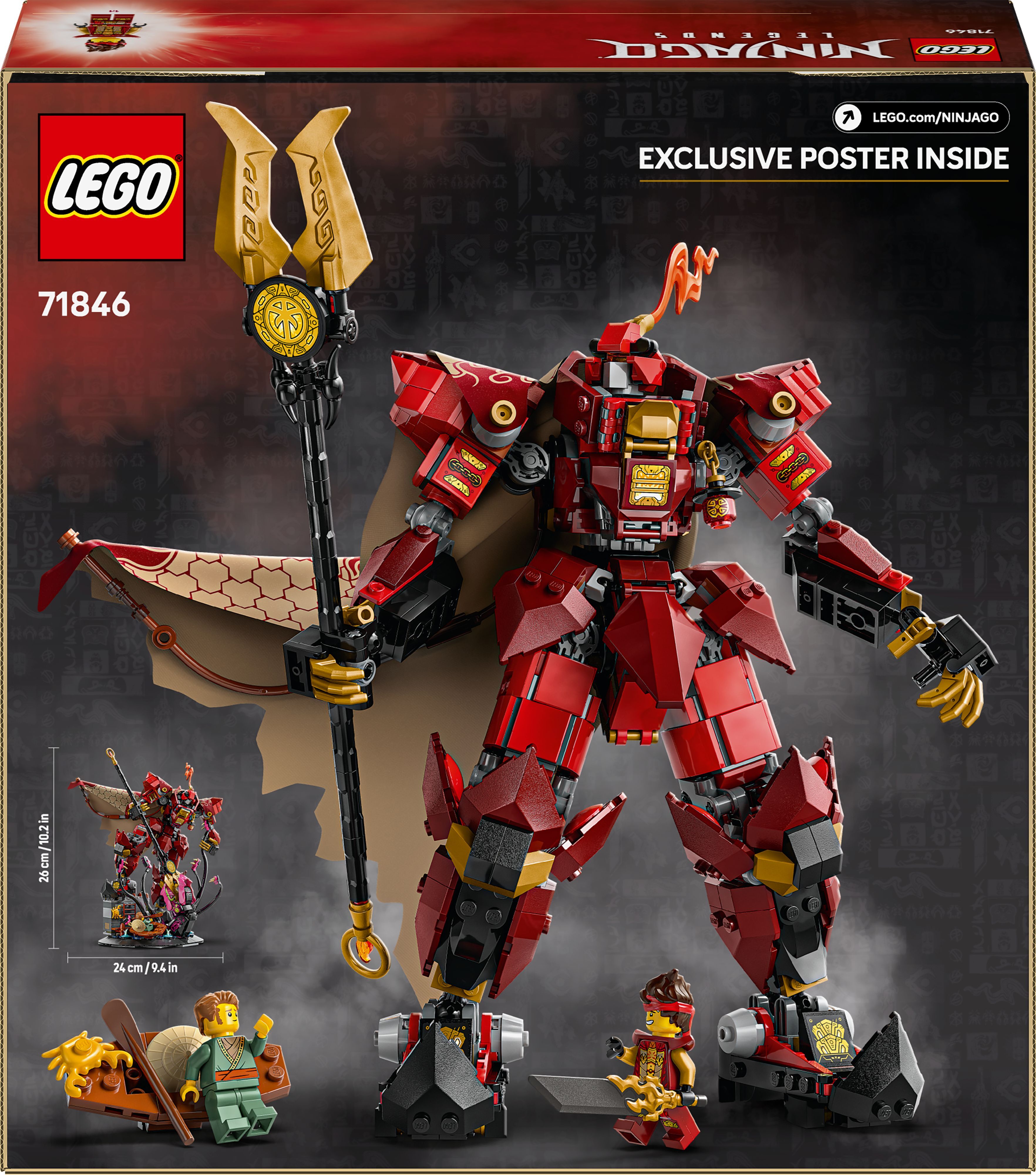 LEGO 71846 Ninjago Робот Огненого Рыцаря фото 10