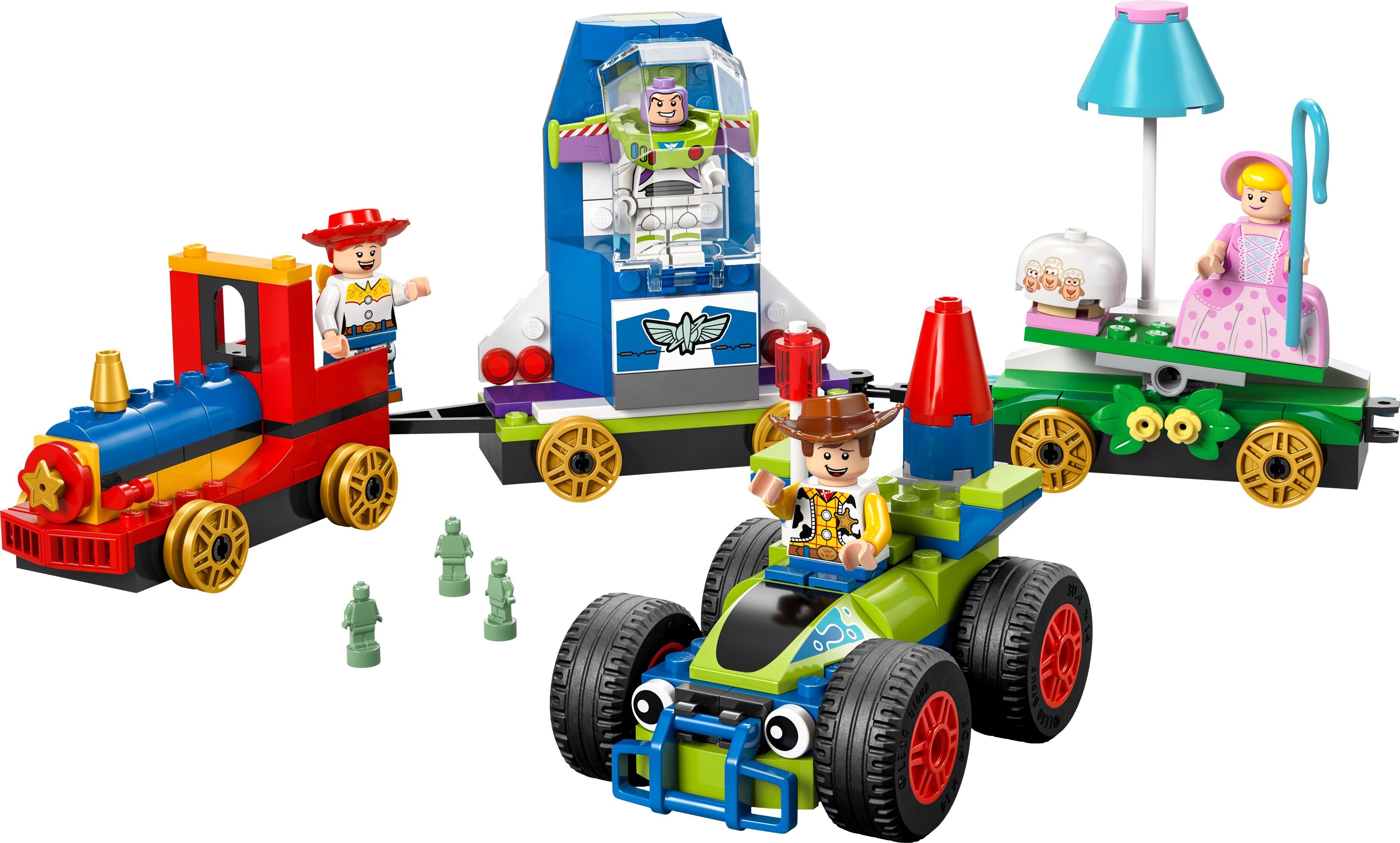 LEGO 43264 Disney Pixar Празднование с Истории Игрушек: поезд и авто для гонок фото 