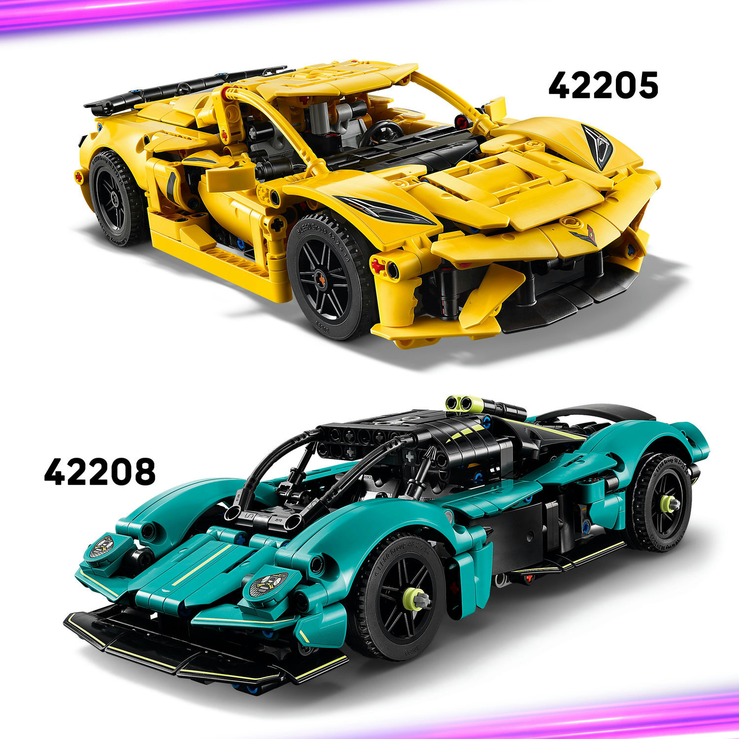 LEGO 42208 Technic Aston Martin Valkyrie фото 8