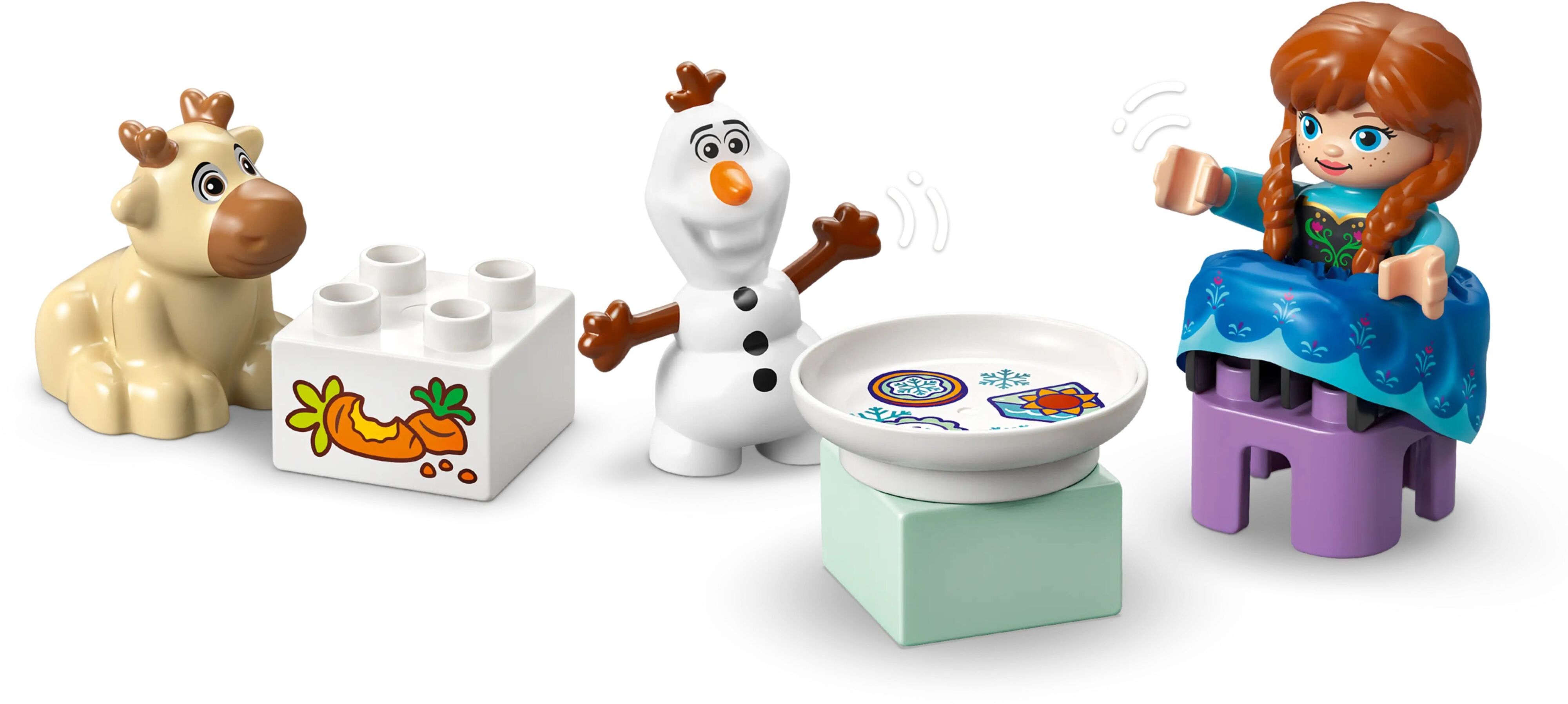 LEGO 10455 DUPLO Disney Вечеринка в ледяном дворце Эльзы и Анны фото 5