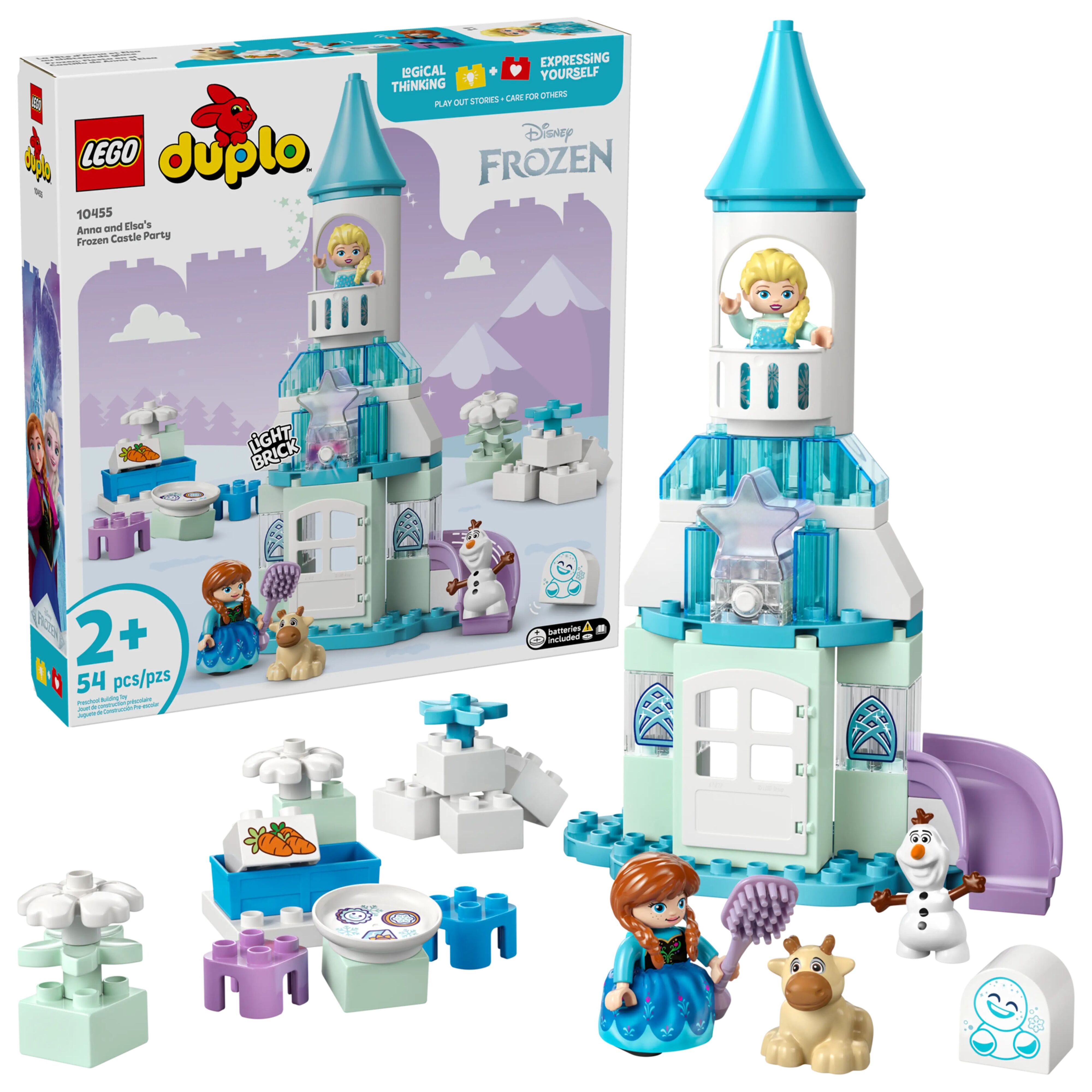 LEGO 10455 DUPLO Disney Вечеринка в ледяном дворце Эльзы и Анны фото 2