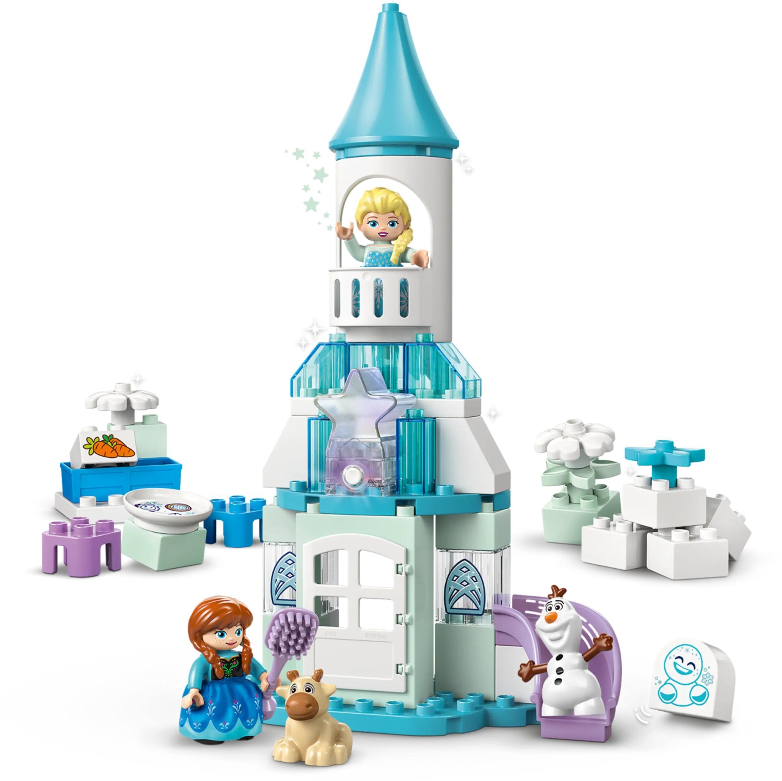 LEGO 10455 DUPLO Disney Вечеринка в ледяном дворце Эльзы и Анны фото 3