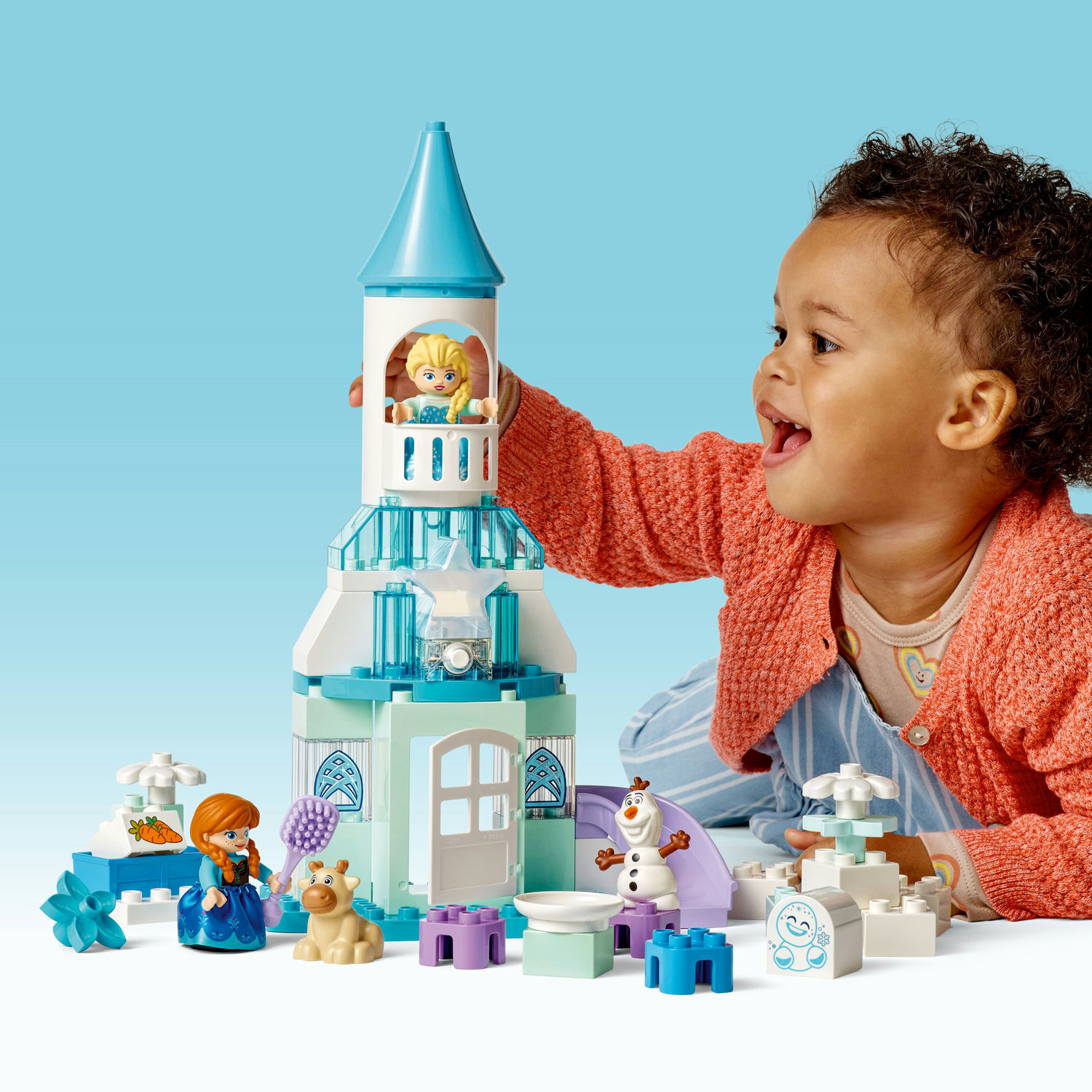LEGO 10455 DUPLO Disney Вечеринка в ледяном дворце Эльзы и Анны фото