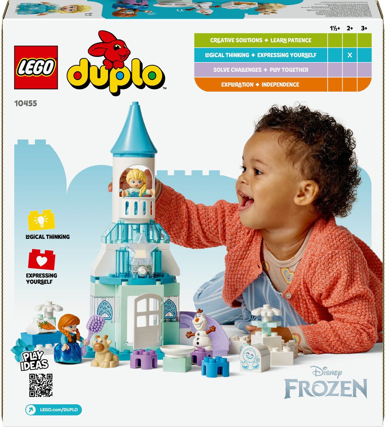 LEGO 10455 DUPLO Disney Вечеринка в ледяном дворце Эльзы и Анны фото 10
