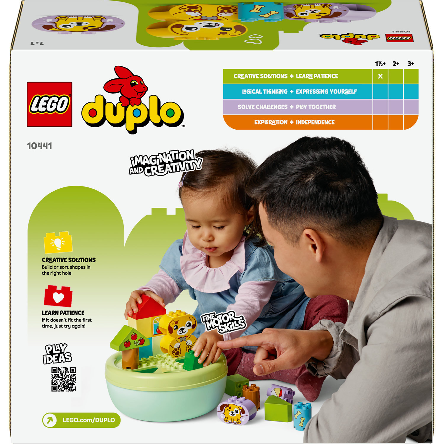 LEGO 10441 DUPLO My First Сортувальник фігур: будинок для цуценятфото