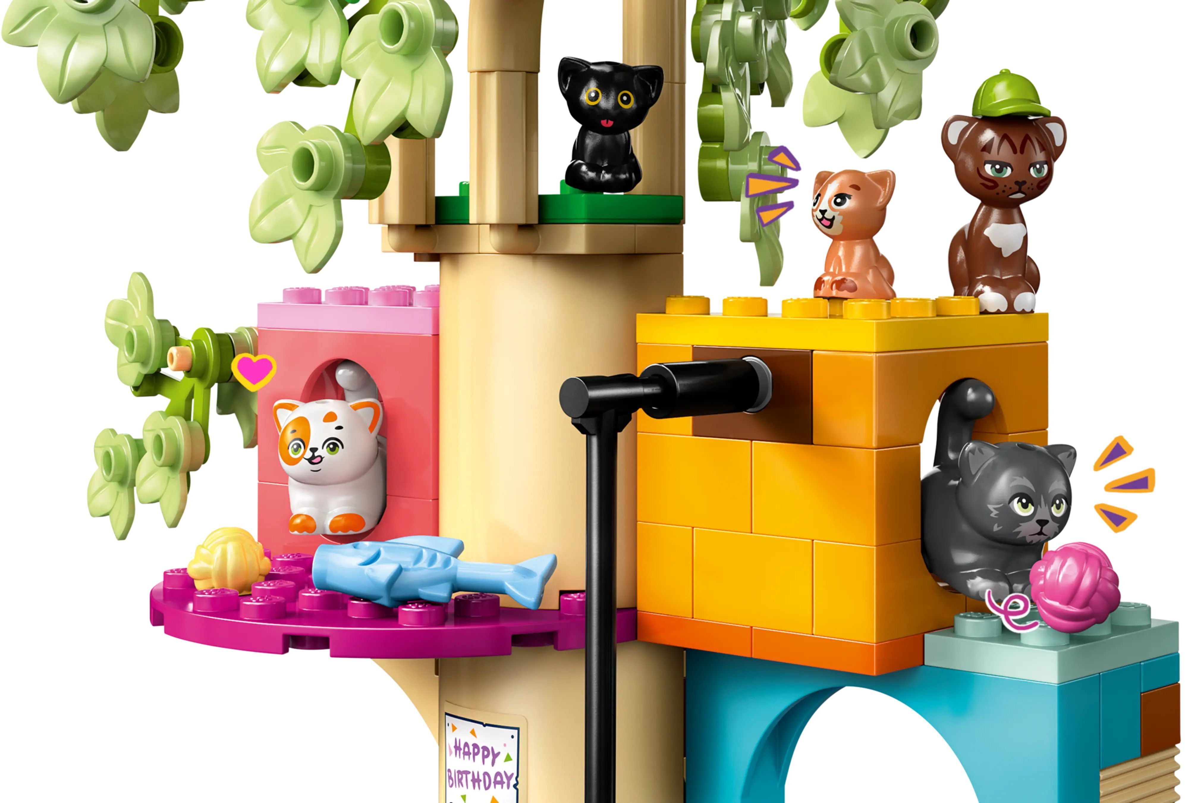 LEGO 42666 Friends День рождения кота и дом на дереве фото 5