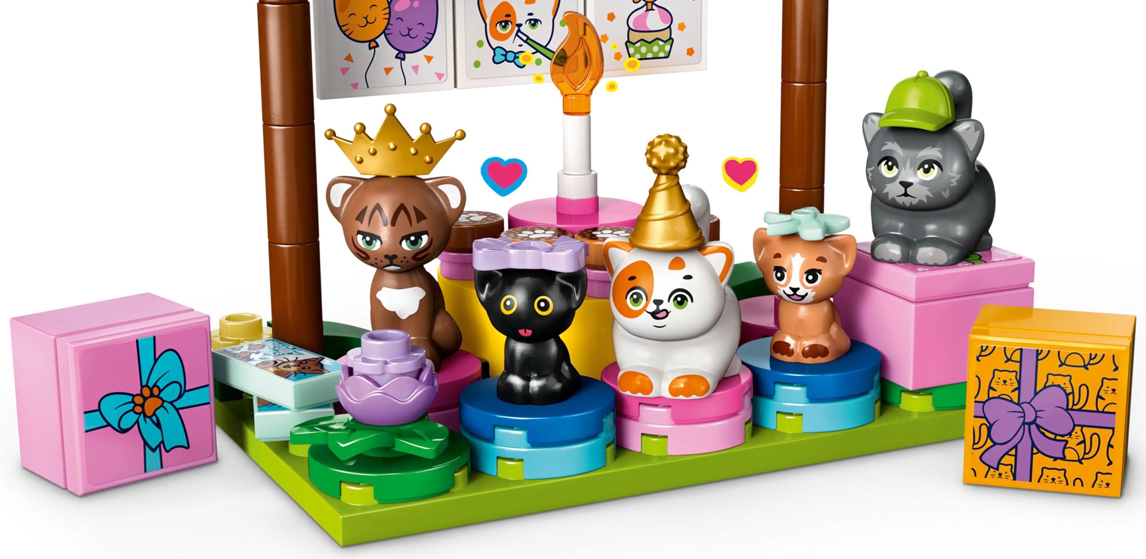 LEGO 42666 Friends День рождения кота и дом на дереве фото 6