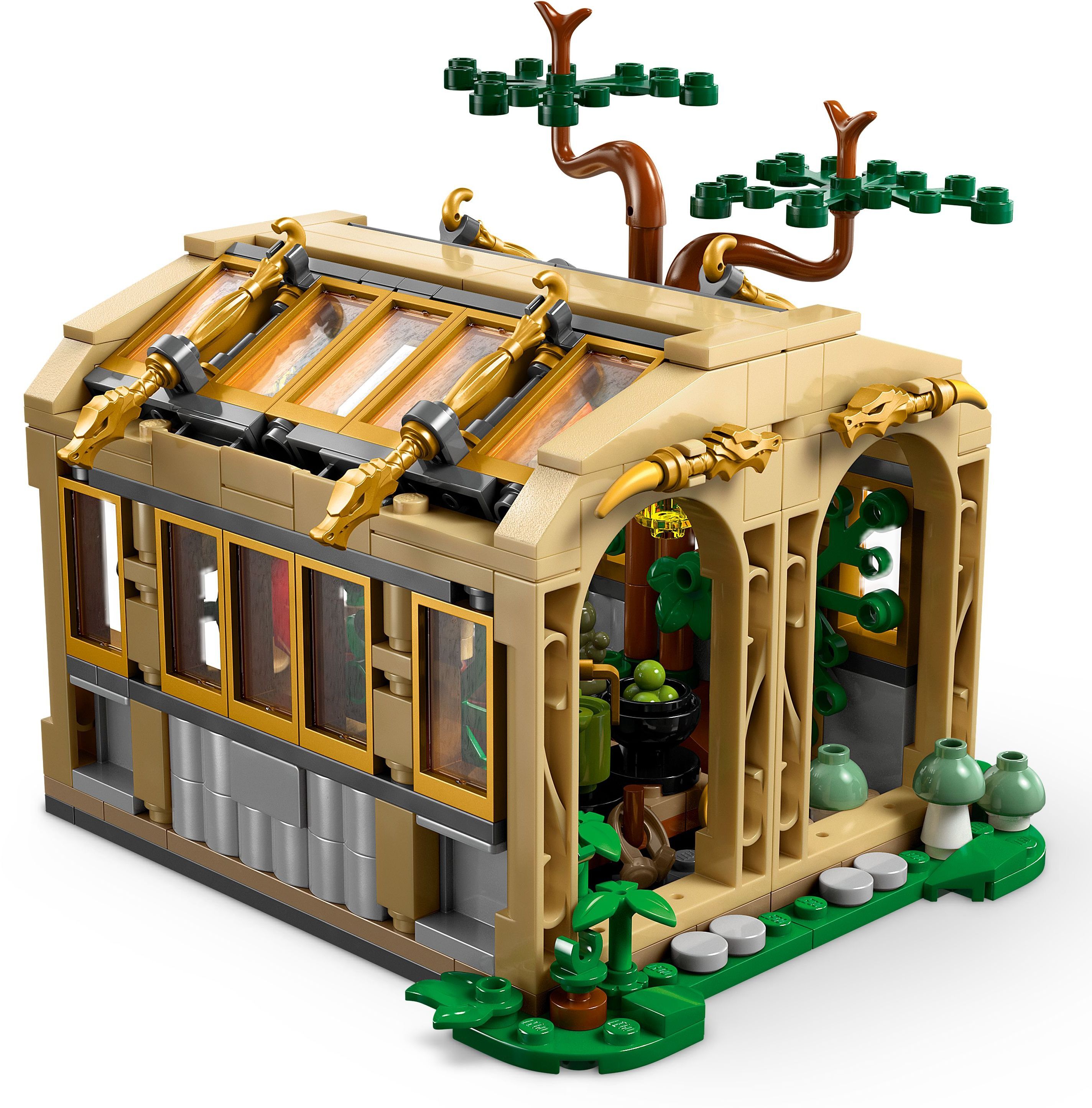 LEGO 76445 Harry Potter Замок Хогвардс: урок гербологии фото 5