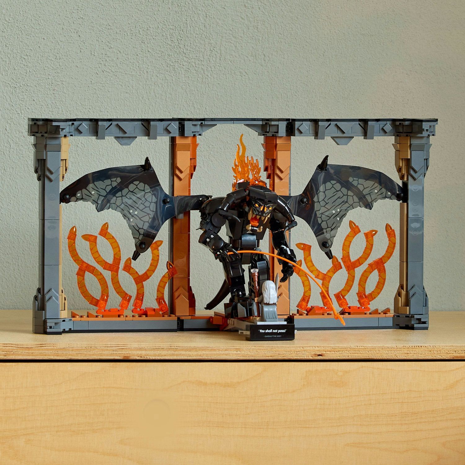 LEGO 10367 Icons Властелин колец: Балрог. Книжный уголок фото 7