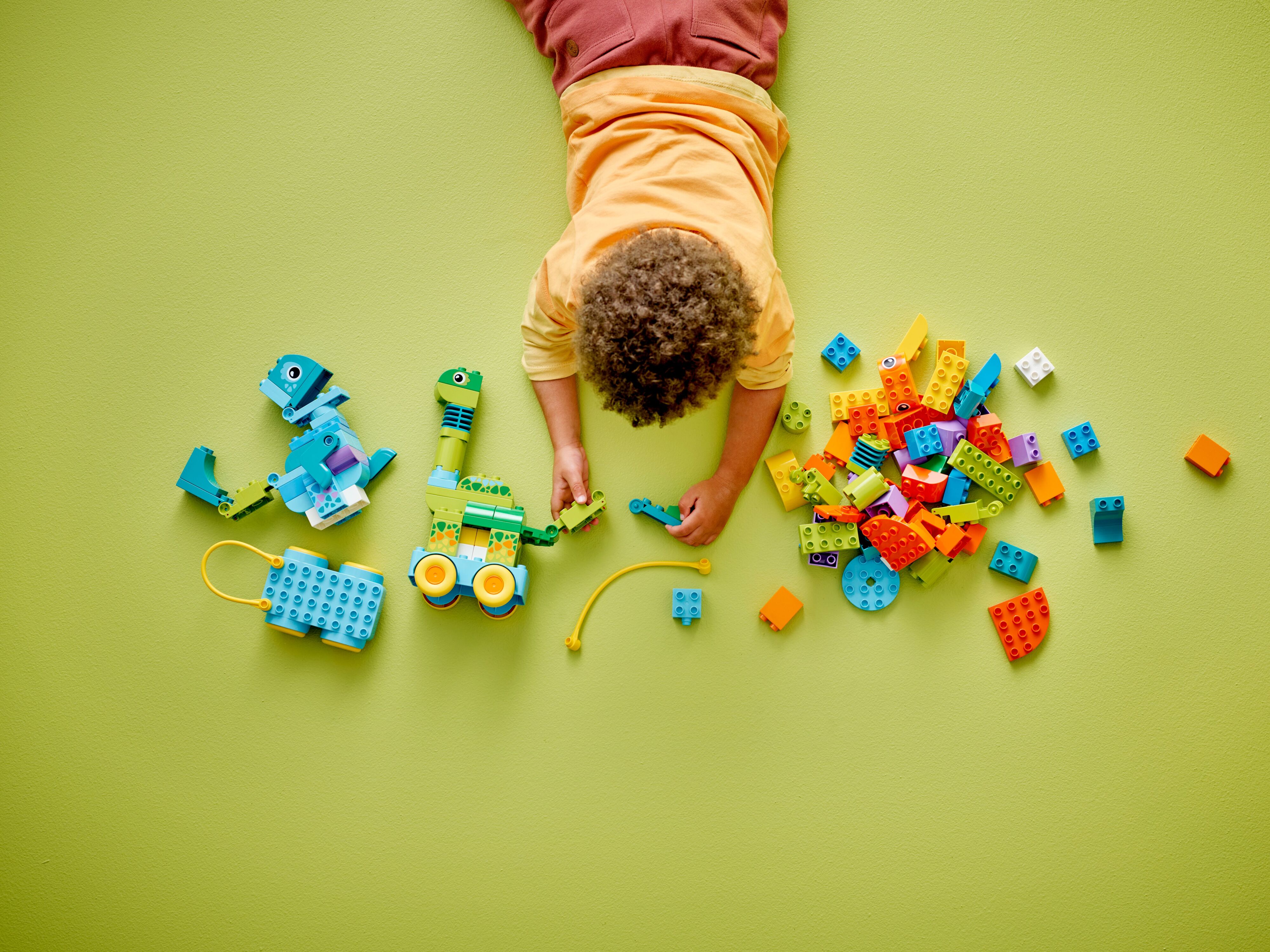 LEGO 10451 DUPLO Town Динозавры на колесах 3в1 фото 11