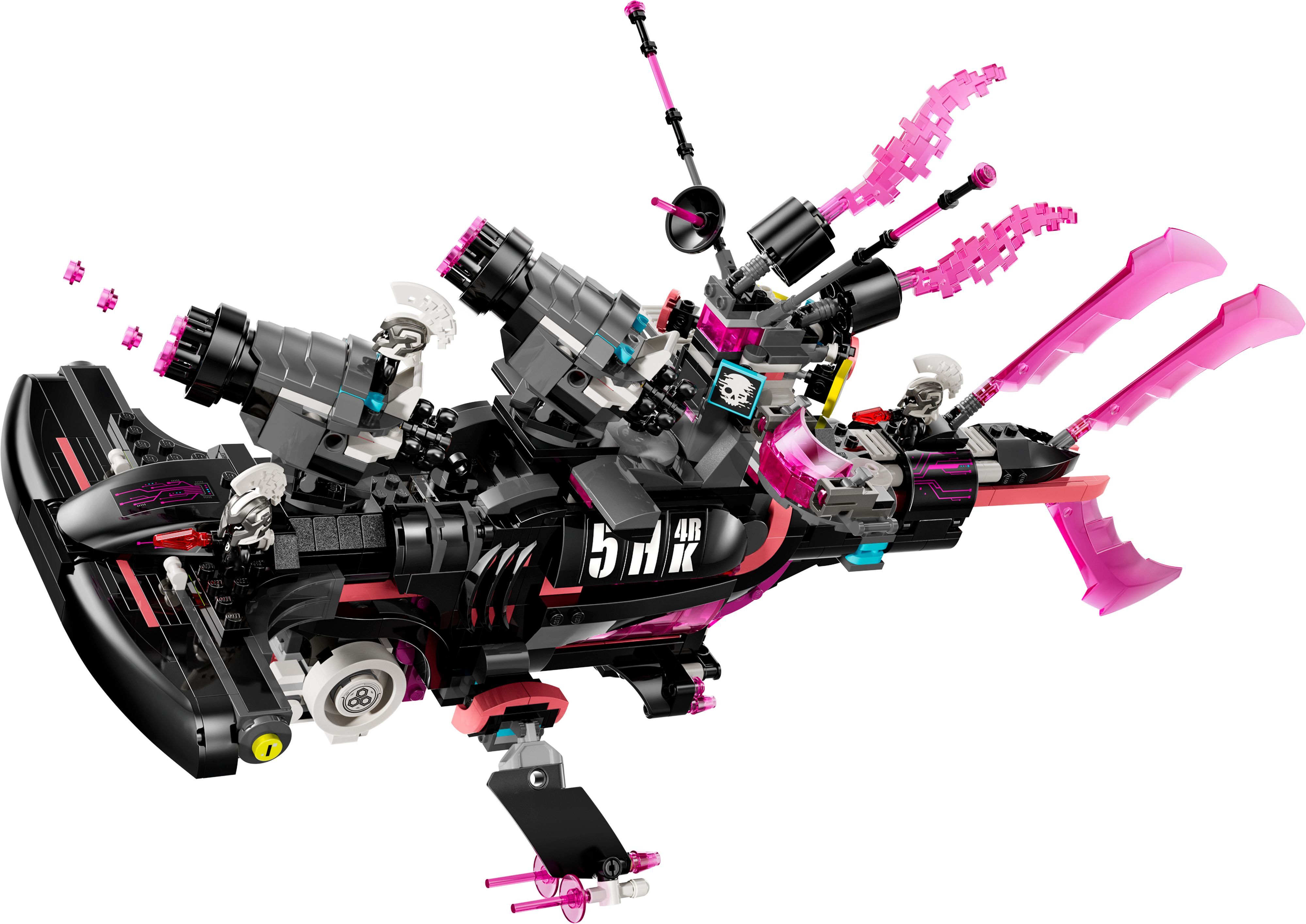 LEGO 71500 Dreamzzz Устрашающая подводная лодка «Акула» фото 16