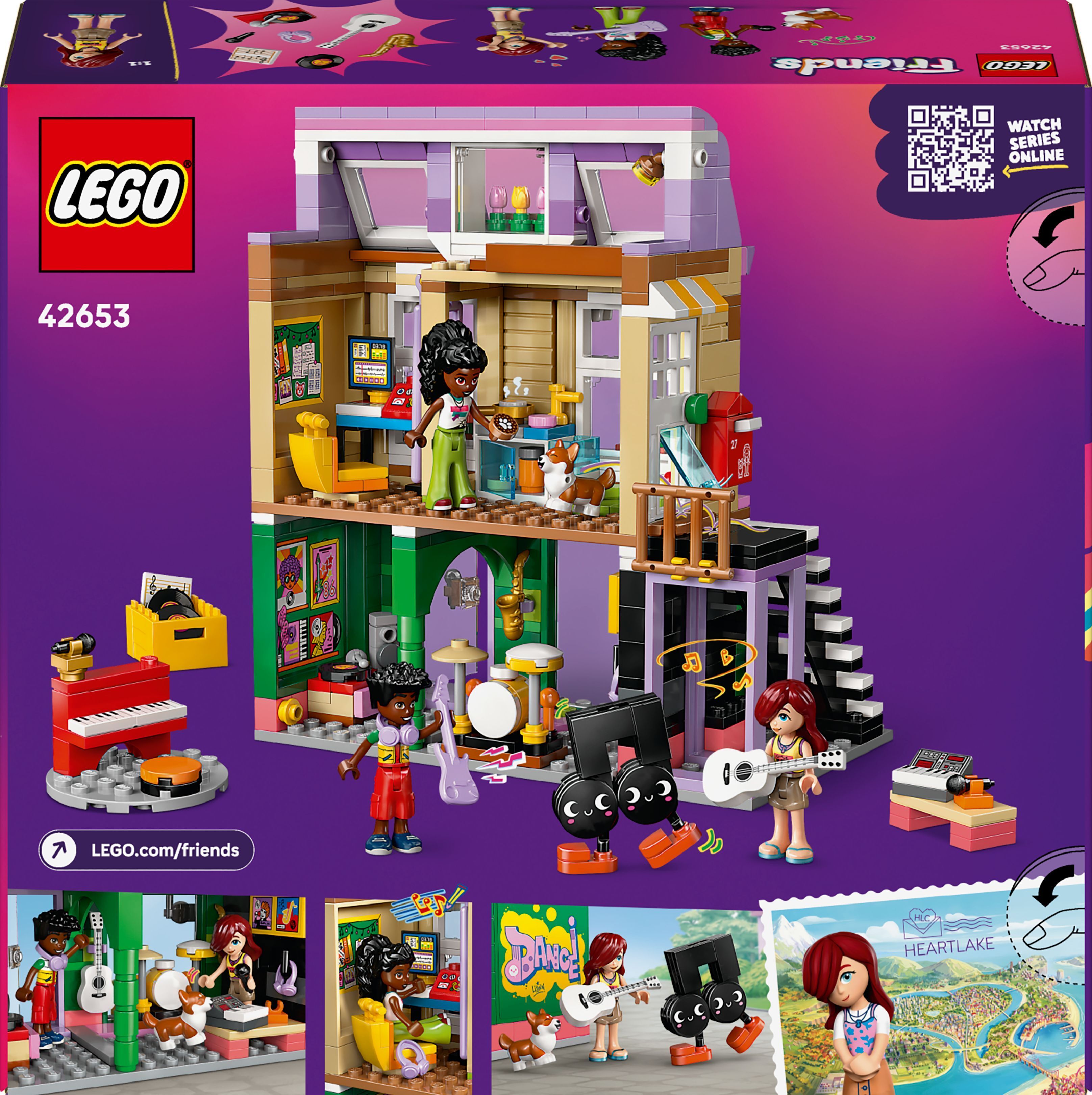 LEGO 42653 Friends Музична крамниця і квартирафото12