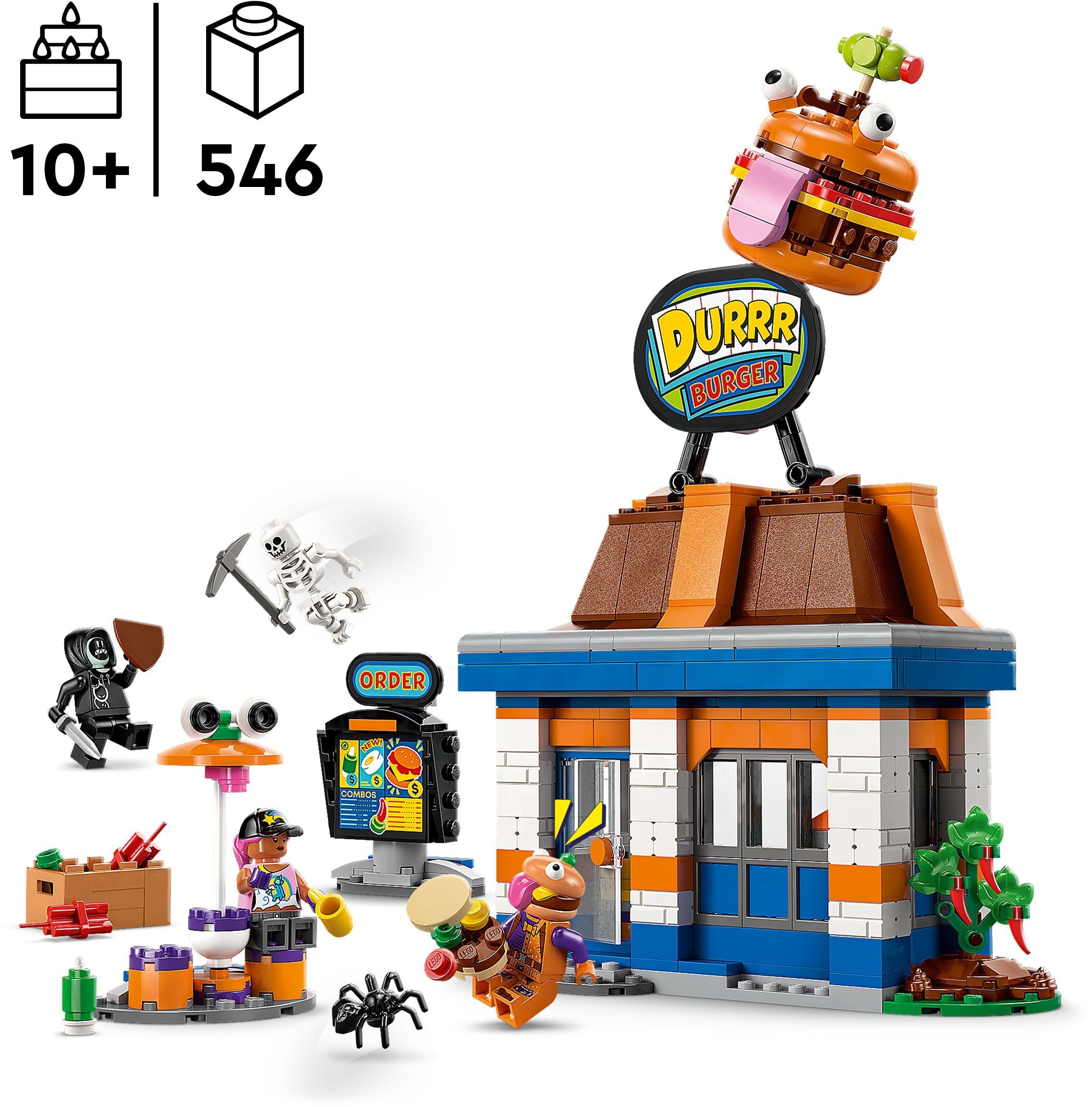LEGO 77076 Fortnite Durrr Burger ресторан фото 2