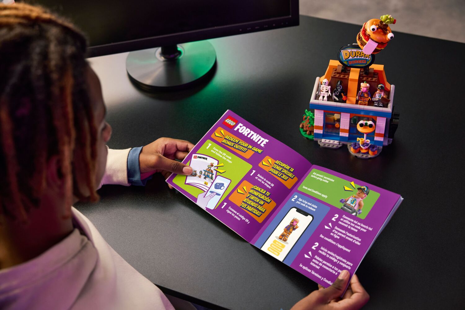 LEGO 77076 Fortnite Durrr Burger ресторан фото